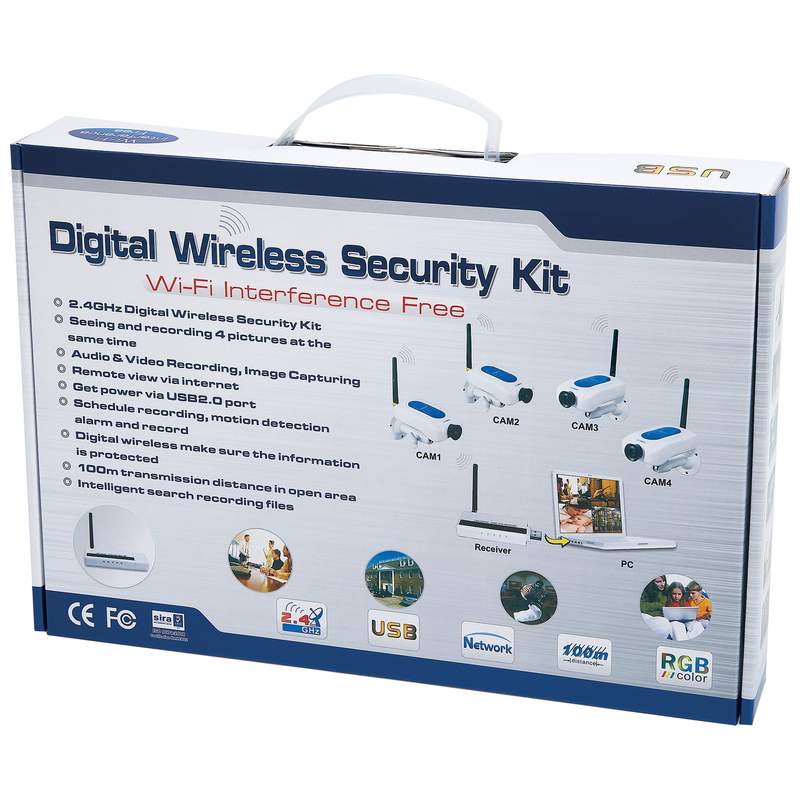 DIGITAL WIRELESS SECURITY KIT