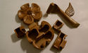 Hand-made Art Wood Flower Jewelry Puzzle Box