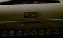 Royal Quiet Deluxe Manual Vintage Typewriter - Goo