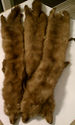 3 Genuine Vintage Mink Furs for Collection