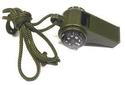 Mil-Com 3-in-1 Whistle Hiking/Camping