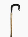 Crook Buffalo horn handmade walking stick cane