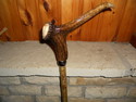 Red Deer Antler L - shape with Buffalo collar hand