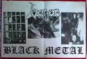 VENOM: Black Metal, 1985 LP, Rare Combat Records, 