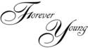 ** Forever Young Vinyl Decal Home Wall Decor **