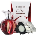 DELICES DE CARTIER by Cartier EDT SPRAY 1.7 OZ & S