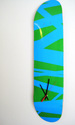 Straps Skateboard Deck Clock