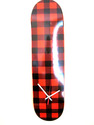 Lumberjack Skateboard Deck Clock