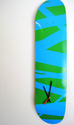 Straps Skateboard Deck Clock