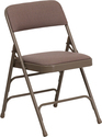 Curved Triple Braced & Quad Hinged Beige Fabric Up