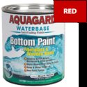 Aquagard Waterbased Bottom Paint Quart Red