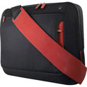 17"" Jet And Cabernet Notebook Messenger Bag