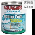 Aquagard Waterbased Bottom Paint Quart Shark White