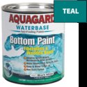 Aquagard Waterbased Bottom Paint Quart Teal