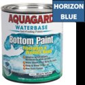 Aquagard Waterbased Bottom Paint Quart Horizon Blu