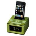 Clock Radio Dock Green