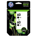 Cz071fn140 (Hp 60) Ink  Black  200 Page-Yield  2/P