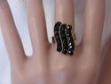 WOMEN GIRLS RINGS, BOHEMIAN ANTIQUE STYLE RING, BL