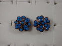 WOMEN,GIRLS, BOHEMIAN ANTIQUE STYLE RING, BLUE CUT