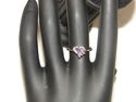 WOMEN GIRLS RINGS PLATED LAB CREATED GEMMED RINGS/