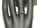 WOMEN GIRLS RINGS PLATED LAB CREATED GEMMED RINGS/