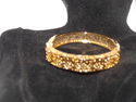 DESIGNER BRACELET,18K REAL GOLD PLATED BRACELET.CU