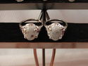 WOMEN GIRLS RINGS STONE PLATINUM PLATED RING GENUI