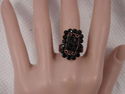 WOMEN GIRLS RINGS, BOHEMIAN ANTIQUE STYLE RING, BL