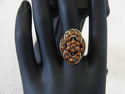 WOMEN GIRLS RINGS, BOHEMIAN ANTIQUE STYLE RING, BR
