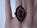 WOMEN GIRLS RINGS, BOHEMIAN ANTIQUE STYLE RING, BL