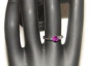 WOMEN GIRLS RINGS PLATED LAB CREATED GEMMED RINGS/