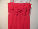 DESSY COLLECTION FLAME RED EVENING DRESS SIZE 16 L