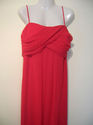 DESSY COLLECTION FLAME RED EVENING DRESS SIZE 16 L