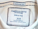 American Eagle Polo Shirt Vintage Fit Sz Medium - 