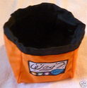 New! Wag'N Travel Collapsible Water Pet Dog Bowl (