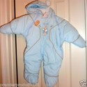 Beatrix Potter Boys Quilted Winter Snowsuit w/Pete