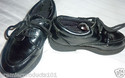 Boys Dress Shoes J. Austen Black Leather Size 8 Sp