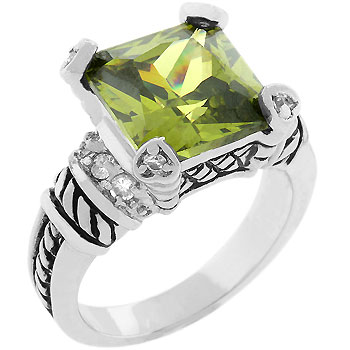 Olive Eyes Ring (size: 09)
