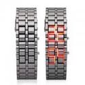 Iron Samurai - Japanese Inspired Red LED Watch For