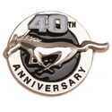 New Mustang 40th Anniversary Pin