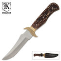 10+ INCHES Imitation Stag Hunter Knife- Great GIFT