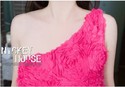 Sexy Hot One Shoulder Women's Clubwear Lace Satins