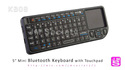 5" Mini Bluetooth Keyboard with Touchpad 