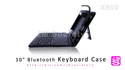 10" Bluetooth Keyboard Case