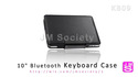 10" Bluetooth Keyboard Case