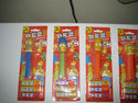 NEW Simpsons PEZ Candy Dispenser's: Bart, Hommer, 