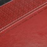 2015 Executive Zippered LuxLeather Red Planner Joh