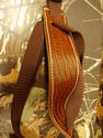 Leather Gun Sling Brown Hand Made