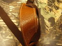 Leather Gun Sling Brown Hand Made