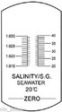 TRUE NATURAL Salinity Refractometer 4 Reef Aquariu